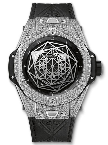 AAA Replica Hublot Big Bang Sang Bleu Titanium Pave Watch 415.NX.1112.VR.1704.MXM17